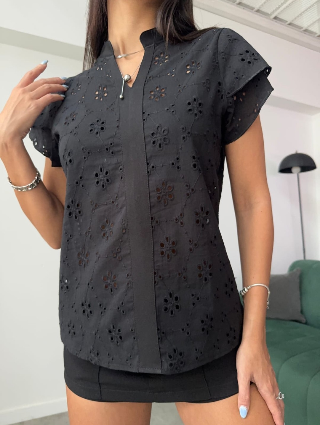 Blusa de Brodery Plano Samara - Imagen 2