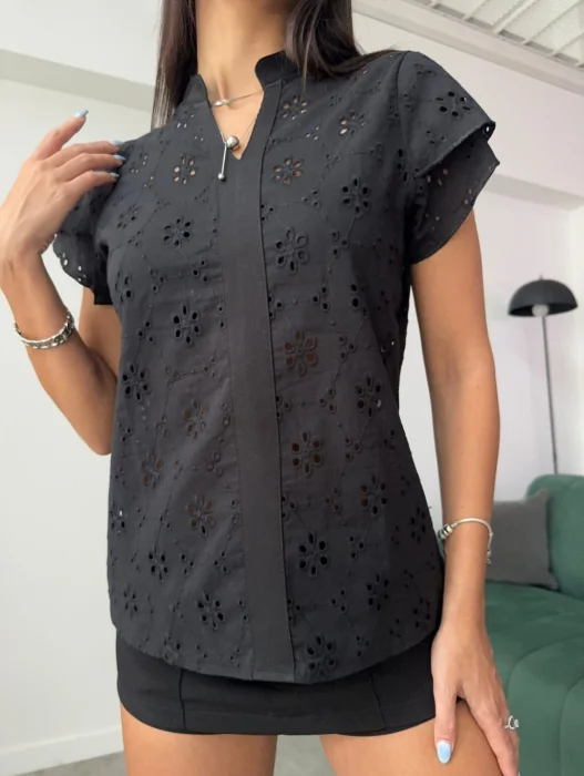 Blusa de Brodery Plano Samara