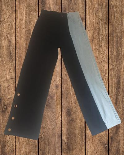 Pantalon Bicolor Mom