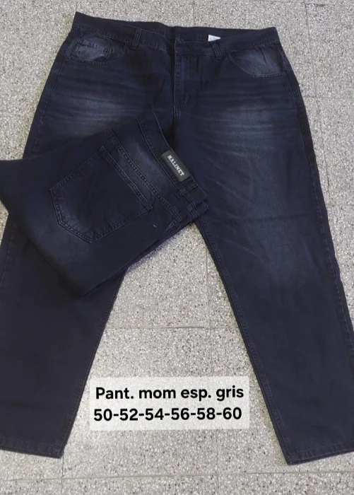 Mom Especial Gris Oscuro
