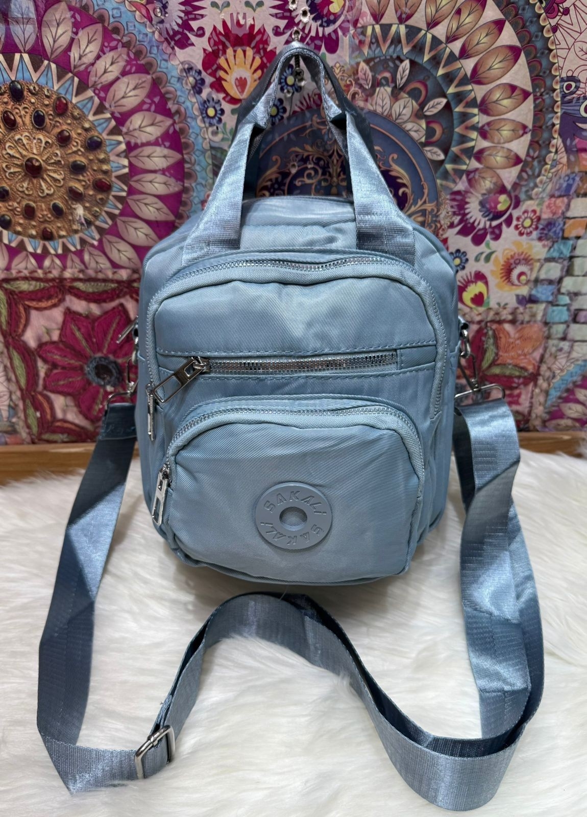Mochila Morral 3 en 1, Tela Impermeable - Imagen 3