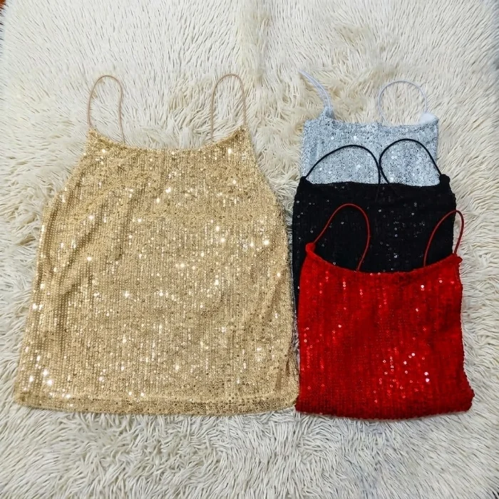 Musculosa con Lentejuelas