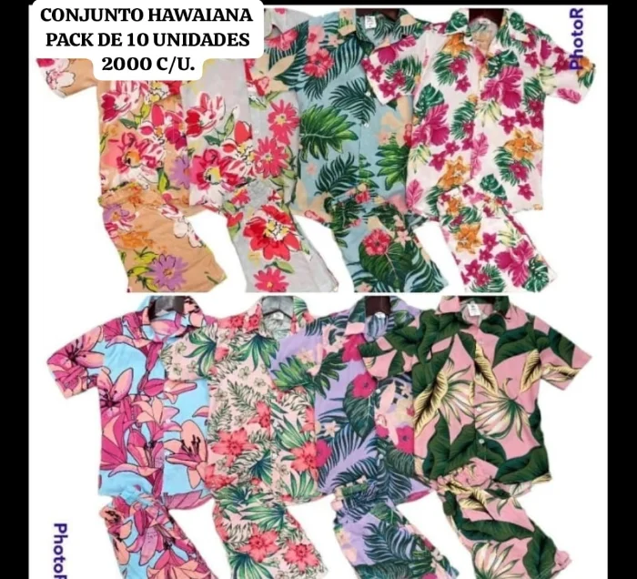 Pack Emprendedor de Conjunto Hawaiana