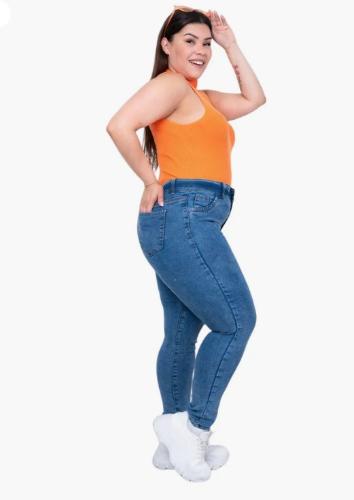 Pantalones  Elastizado de Jeans para Mujer Talles Especiales ;) - Miniatura 3