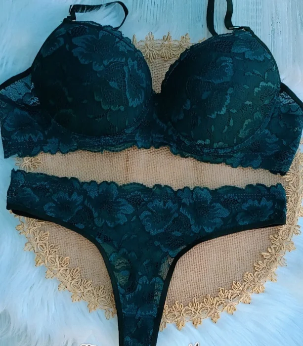 Conjunto Armado Encaje Bicolor