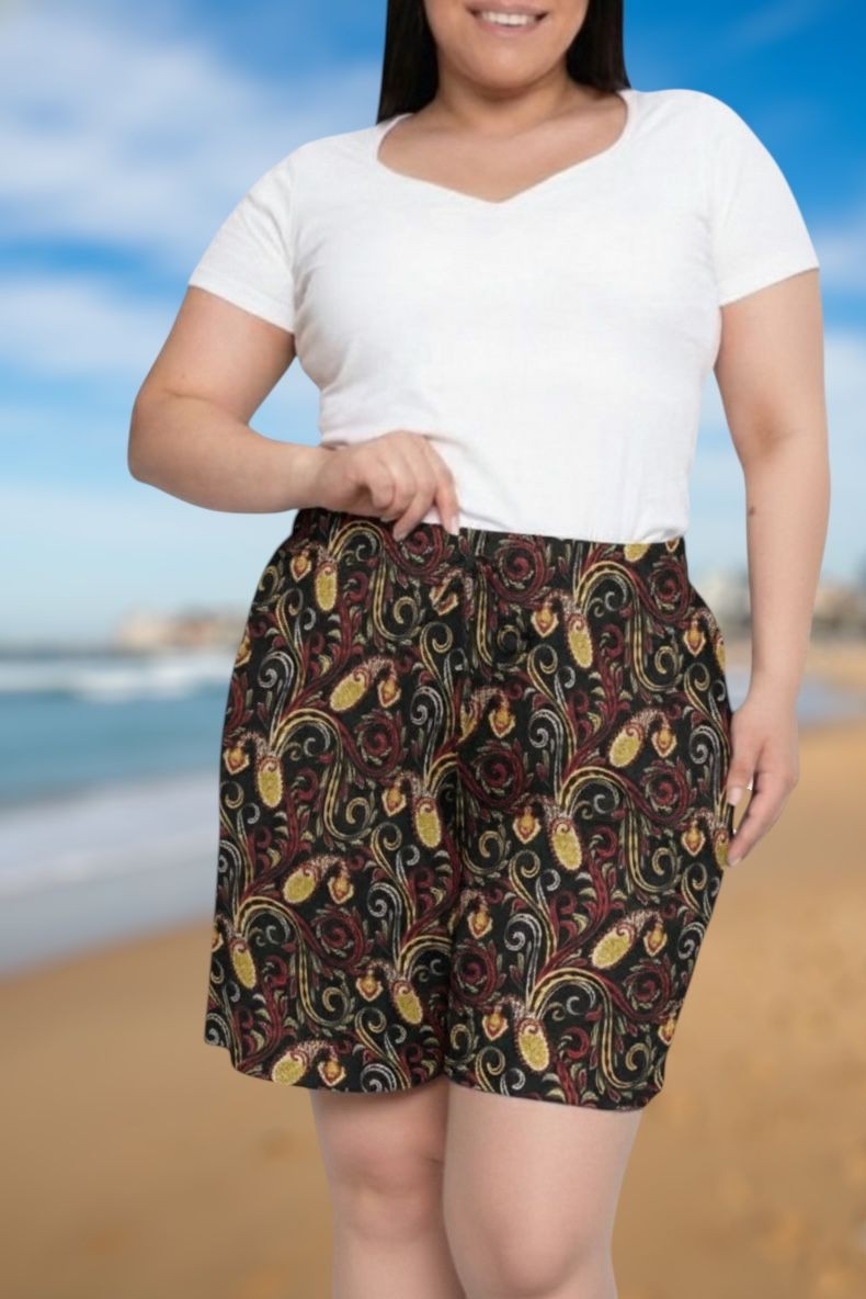 Bermudas de Seda Fria con Bolsillo - Imagen 4