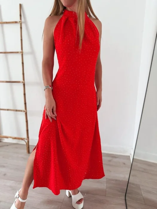 Vestido Largo Cey con Stras