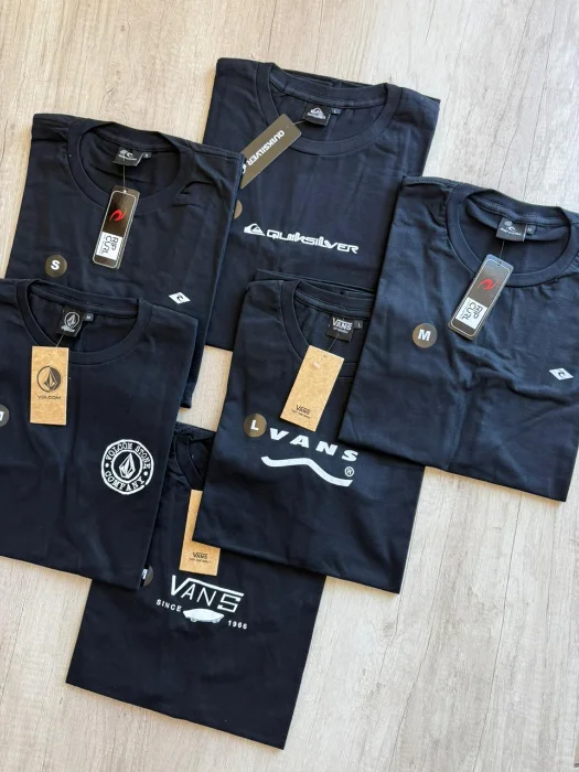 Remeras Simil Original Algodon Marcas