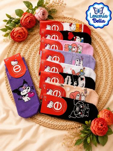 Soquete de Dama Kitty y Kuromi