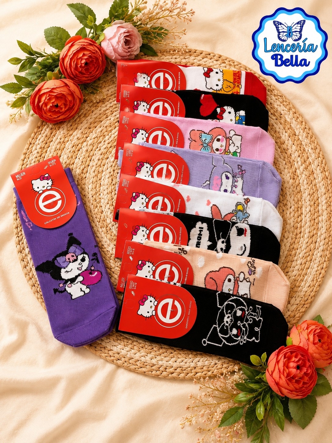 Soquete de Dama Kitty y Kuromi - Imagen 2