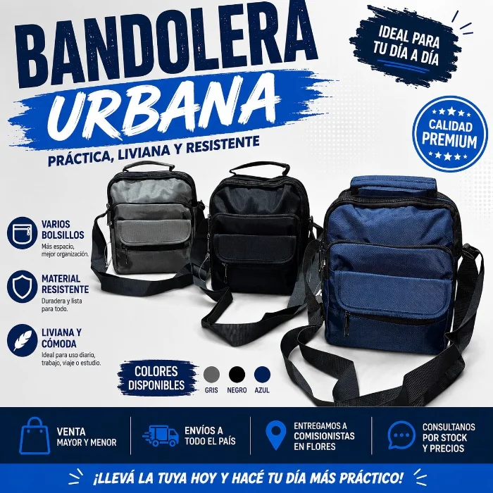 Bandolera Unisex