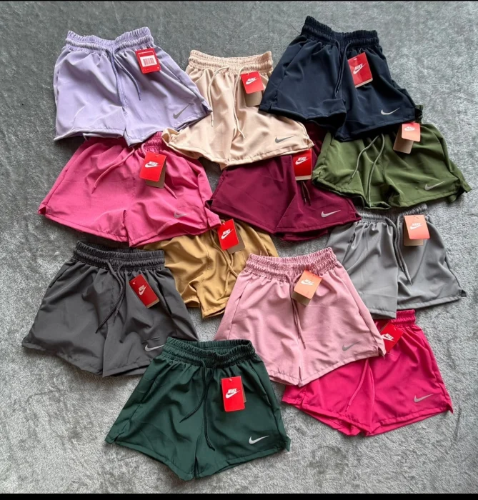 Shorts Running Deportivo Elatisado con Bolsillos