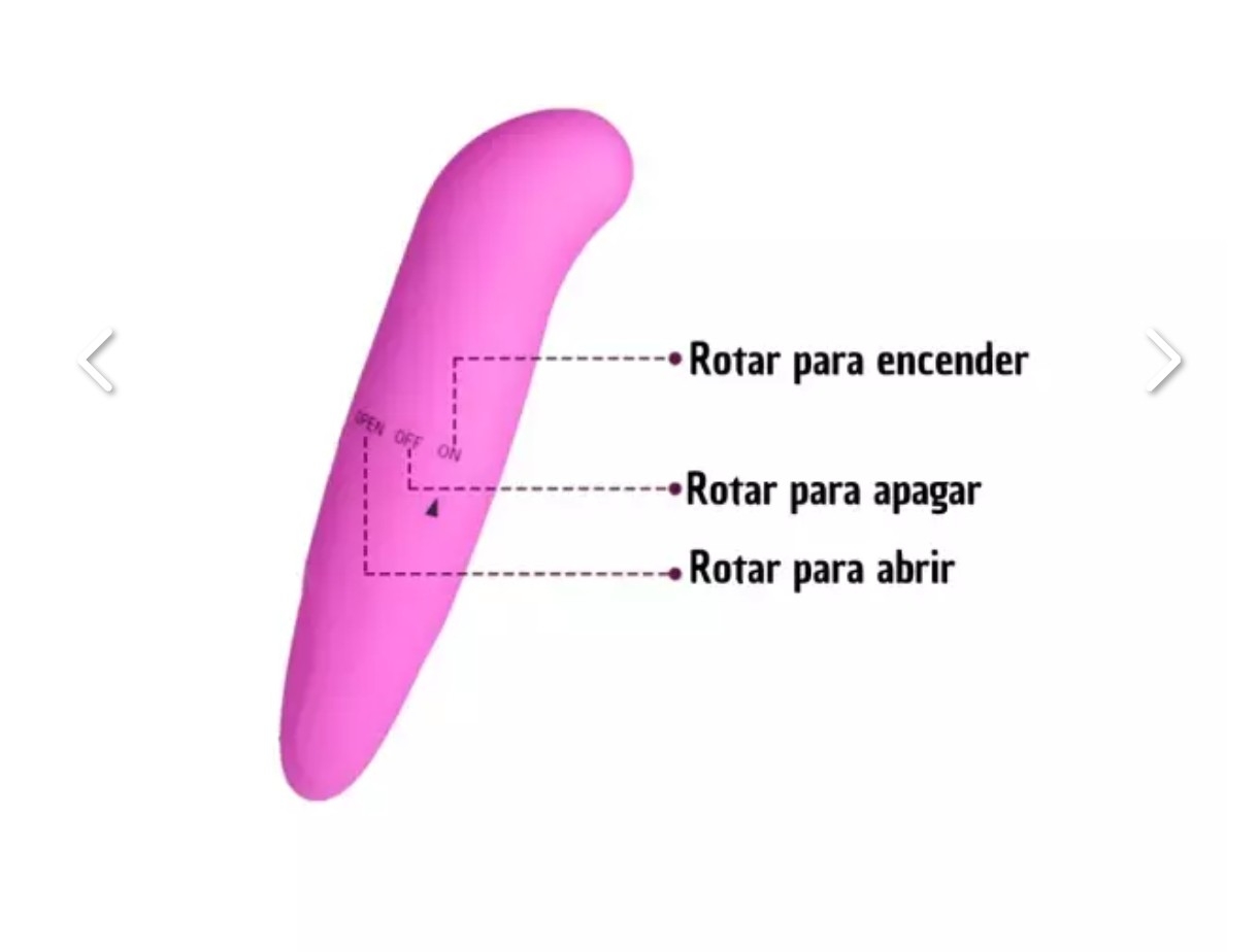 Vibrador Bala Curva Delfín - Imagen 3