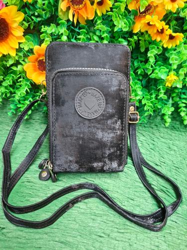 Portacelular o Morral de Cuero Pu Excelente  Calidad