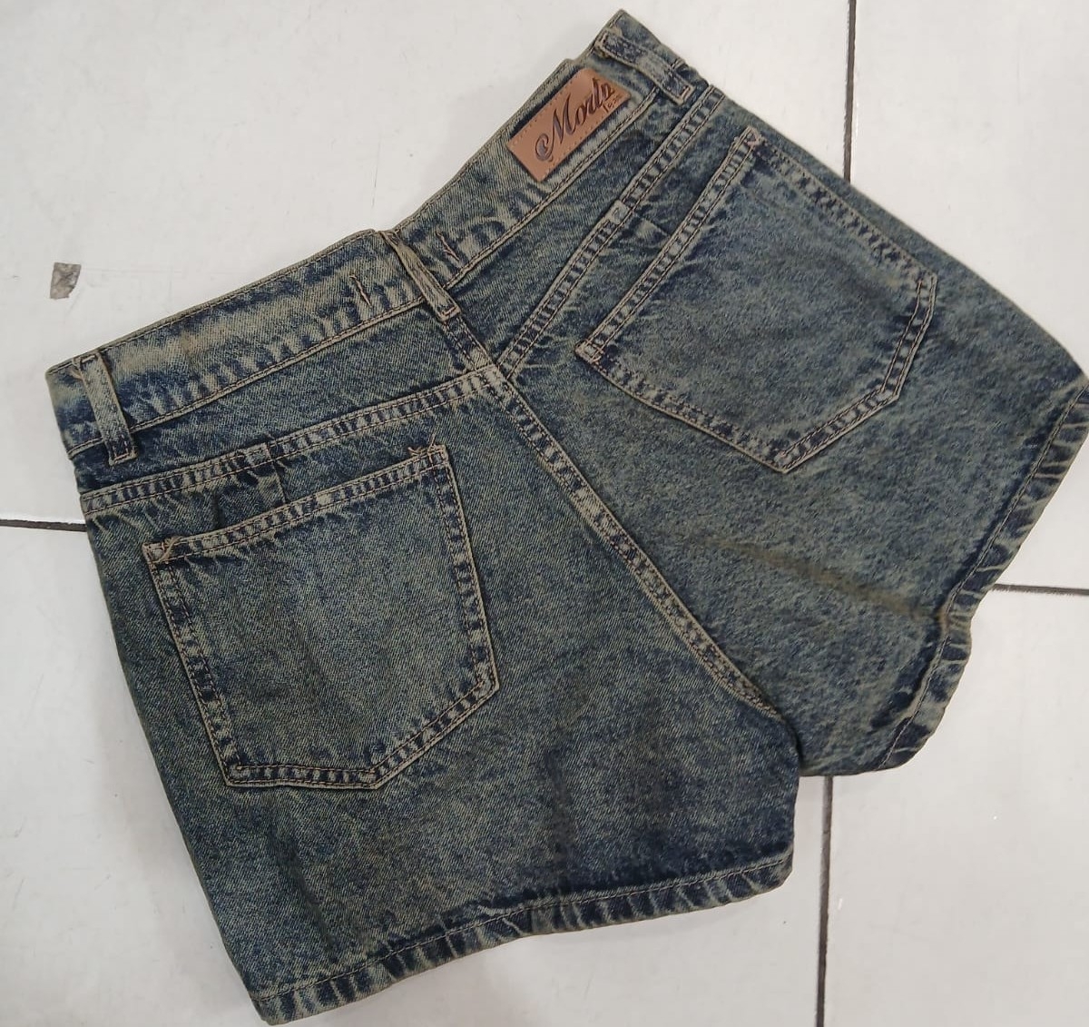 Short Poller Azul Oxido (rigido) - Imagen 2