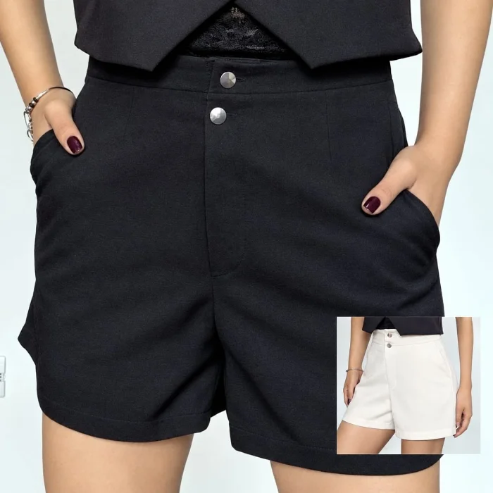 Short Sastrero Cintura Avispa