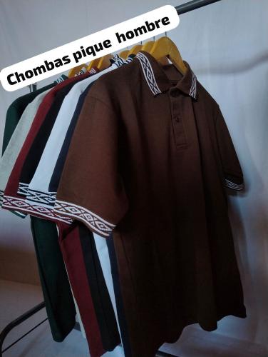 Chombas de Pique Hombre