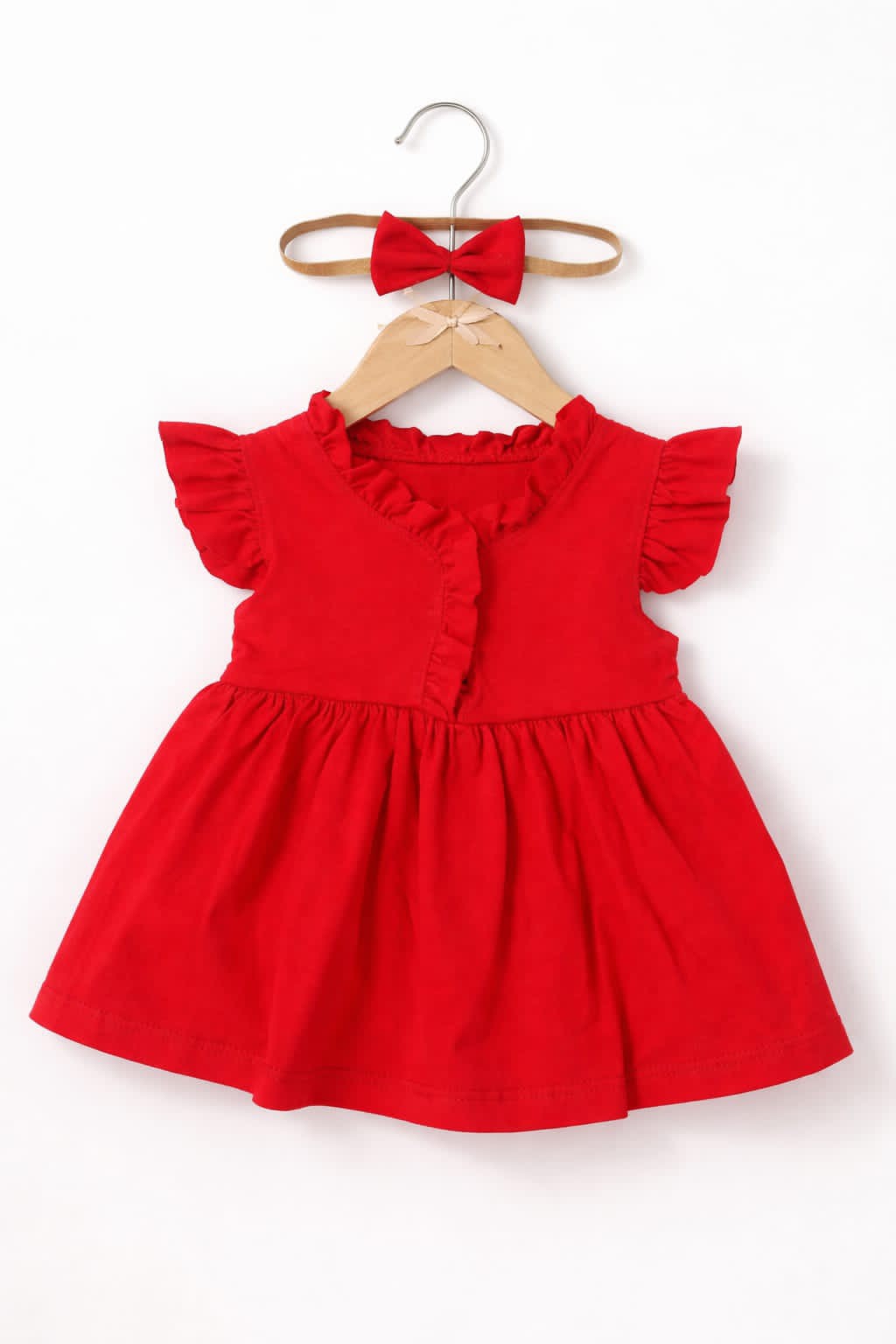 Vestidos Algodon con Vincha - Imagen 4