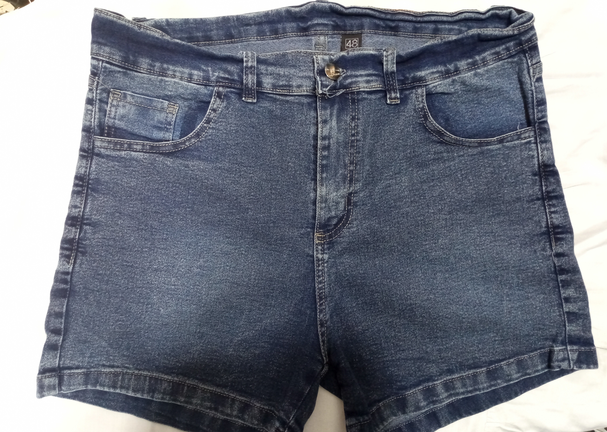 Short Jeans Elastizado Talles Especiales - Imagen 3