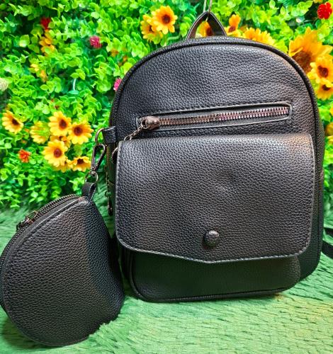 Mochila de Linea Económica de Cuero Pu
