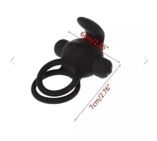 Anillo Vibrador  Aro para el Pene con Vibro Pilas