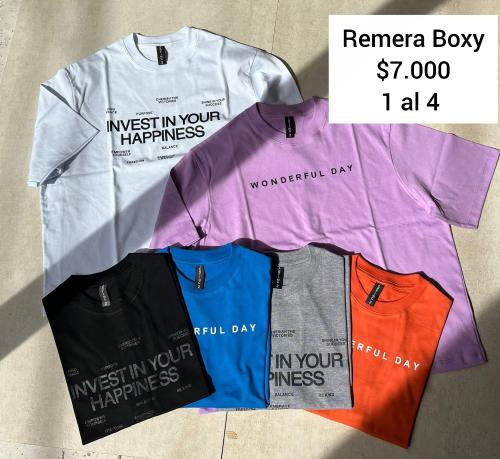Remera Boxy