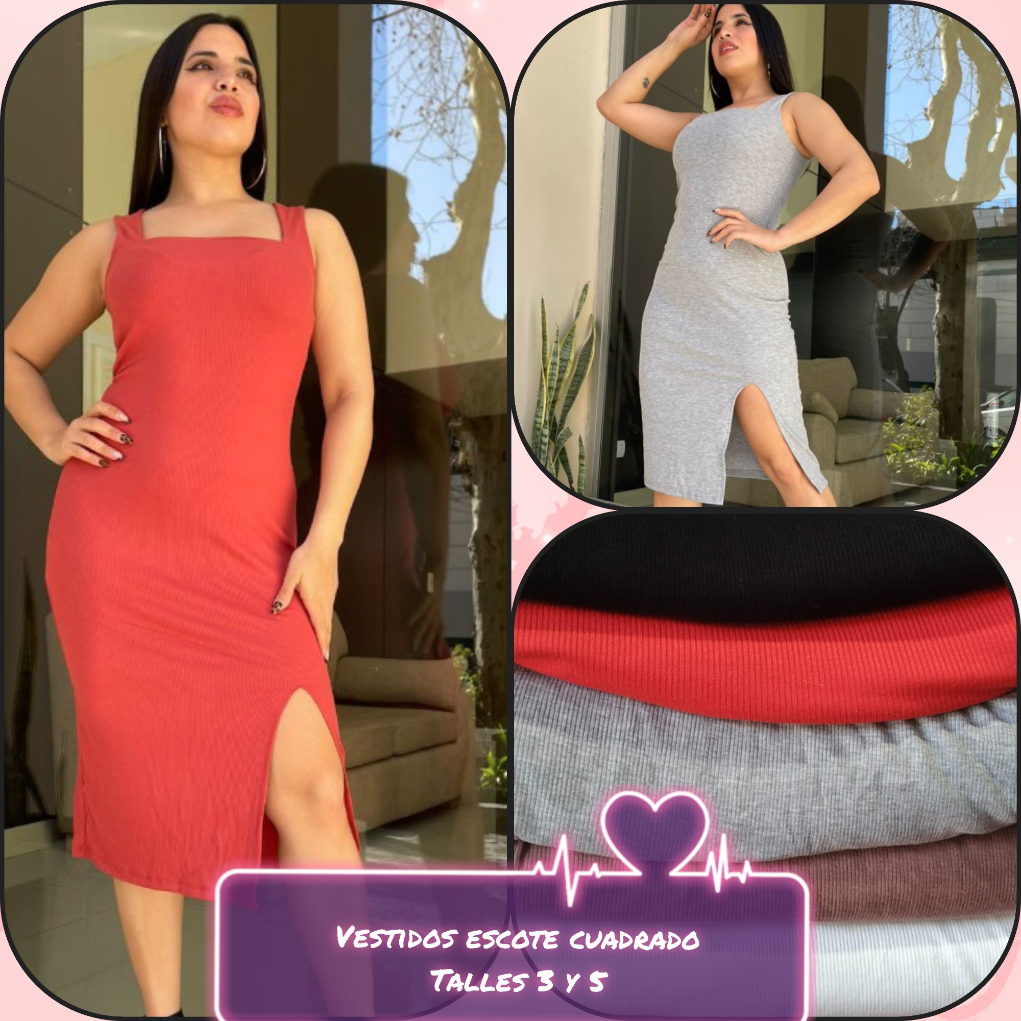 Vestido Cuadrado Morley - Imagen 2