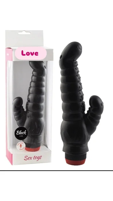 Vibrador Gusanito Doble
