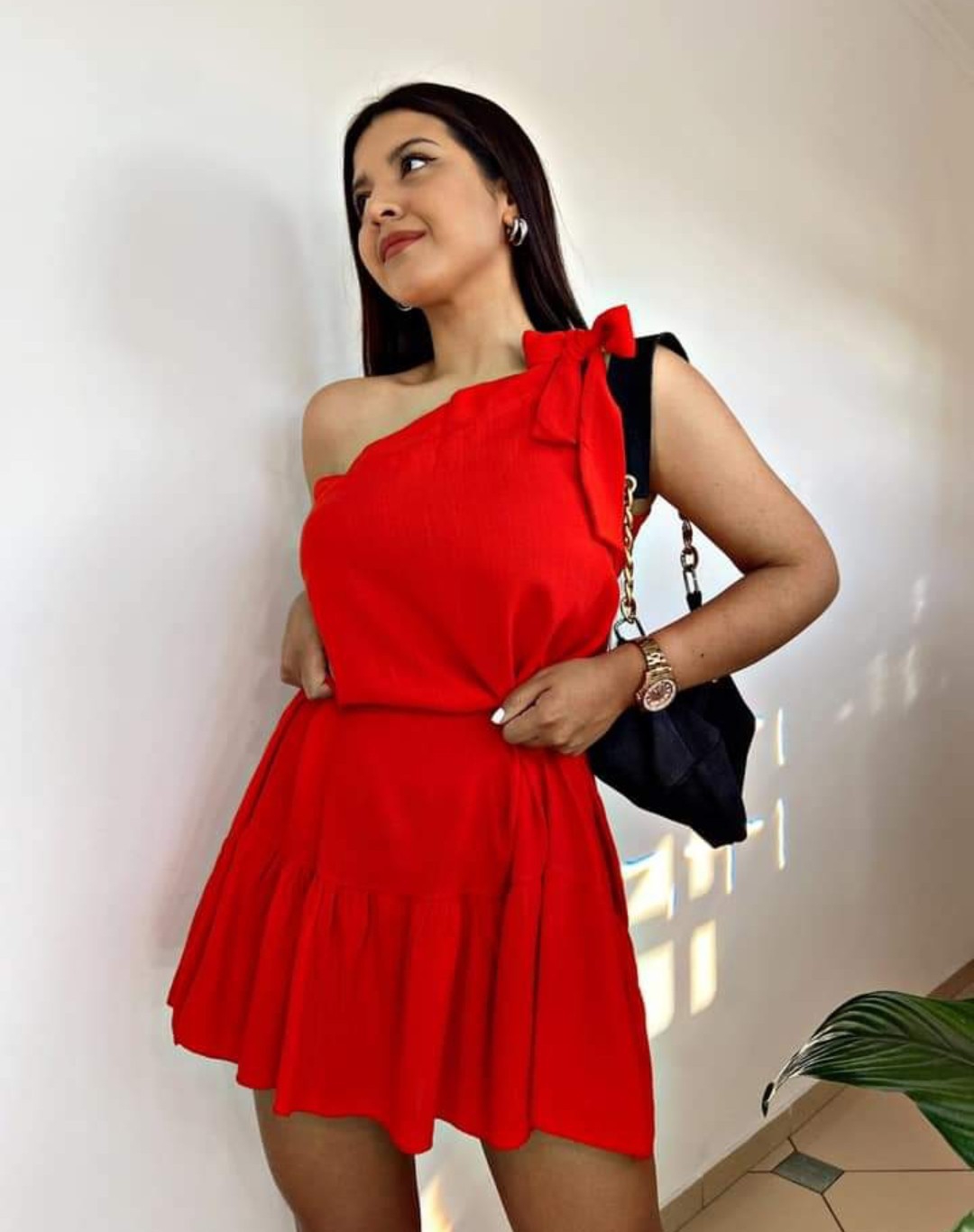 Vestido Fibrana con Lazo - Imagen 4