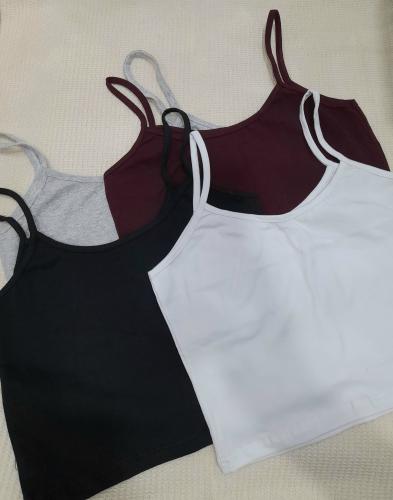 Musculosa  Tira Algodón  Dama - Miniatura 2