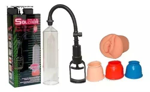 Bomba Crecimiento Pene Succionador Sexual Erótico Engrosa Te