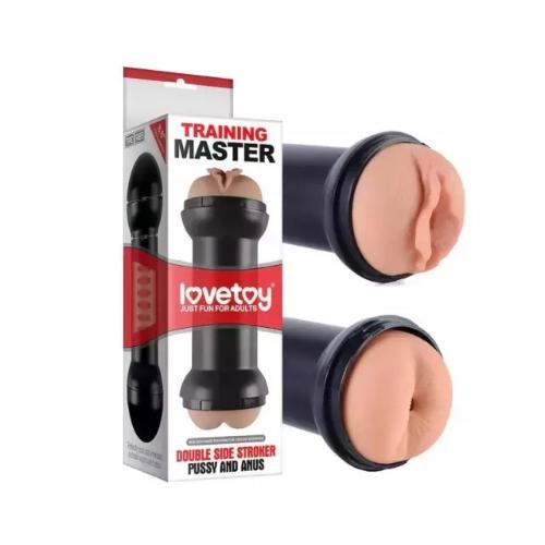 Masturbador Doble Vagina y Ano Lovetoy Training Master