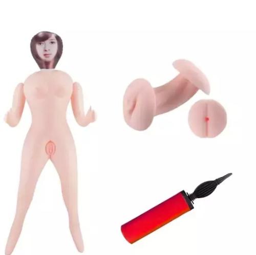 Muñeca Inflable Von Ano y Vagina de  Cyberskin