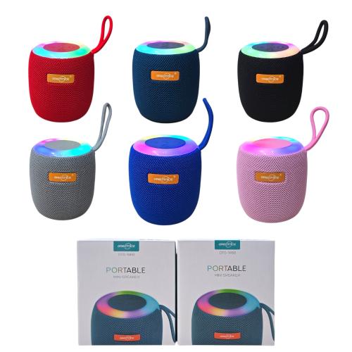 Parlante Bluetooth C/luces Rgb (gts-1468)