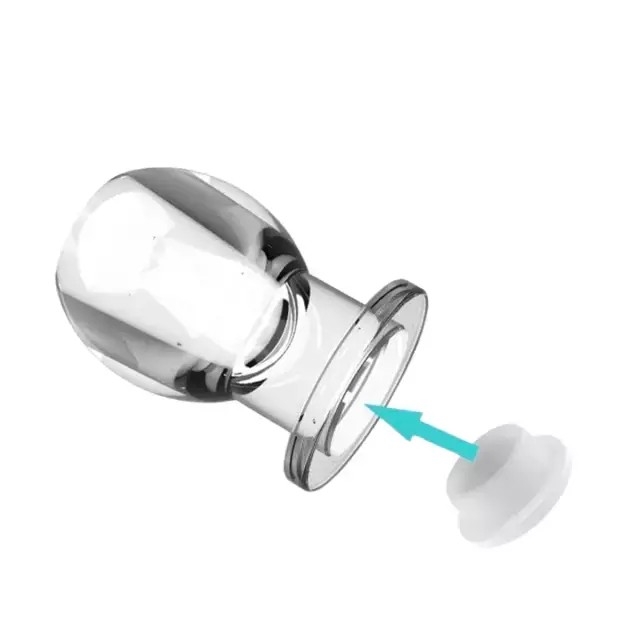 Plug Expansor Anal  Hueco de Silicona Small /medium - Imagen 5