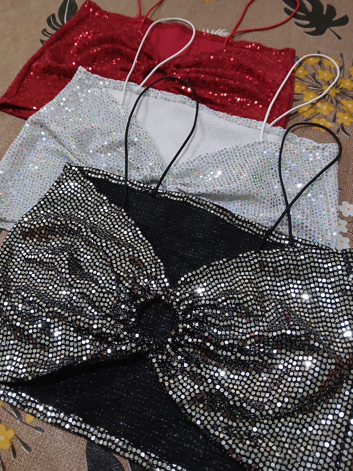 Top con Brillos Aplique - Imagen 2