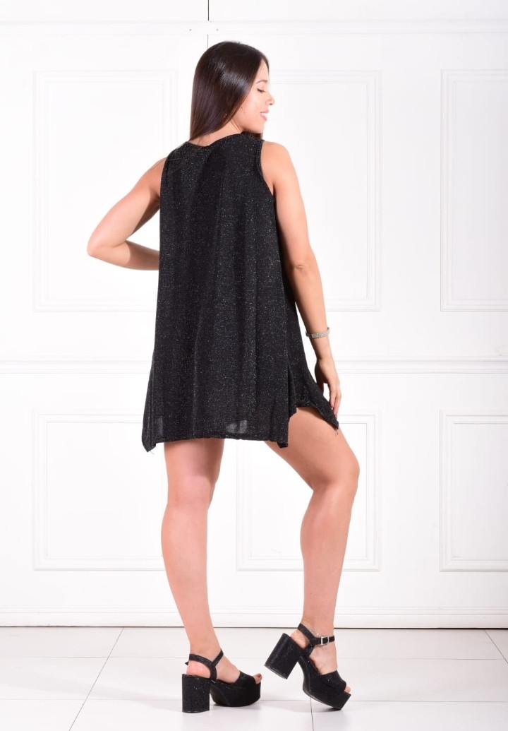 Vestido Lurex Evase - Imagen 3