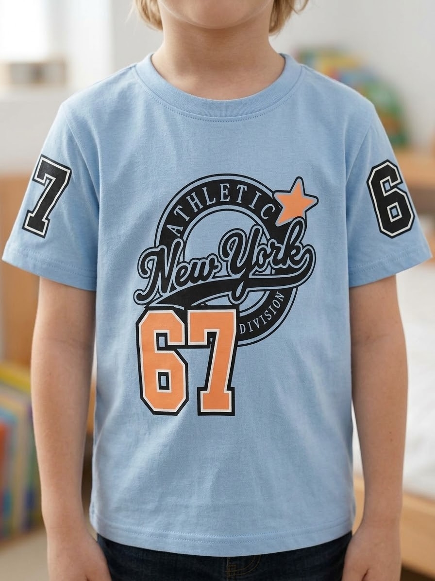 Remera de Algodón Estampasas Niño - Imagen 2