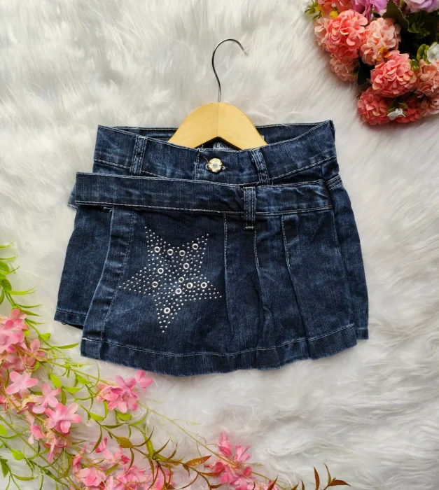 Short Pollera (con Regulador) C/strass de Nena