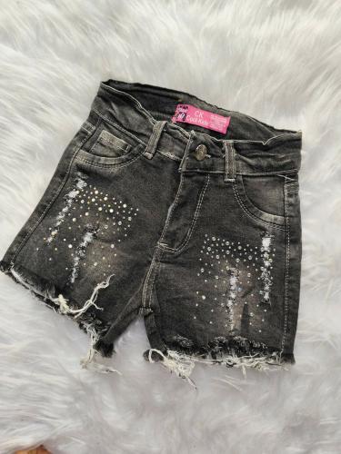 Short Gris Elastizado con  de Nenes