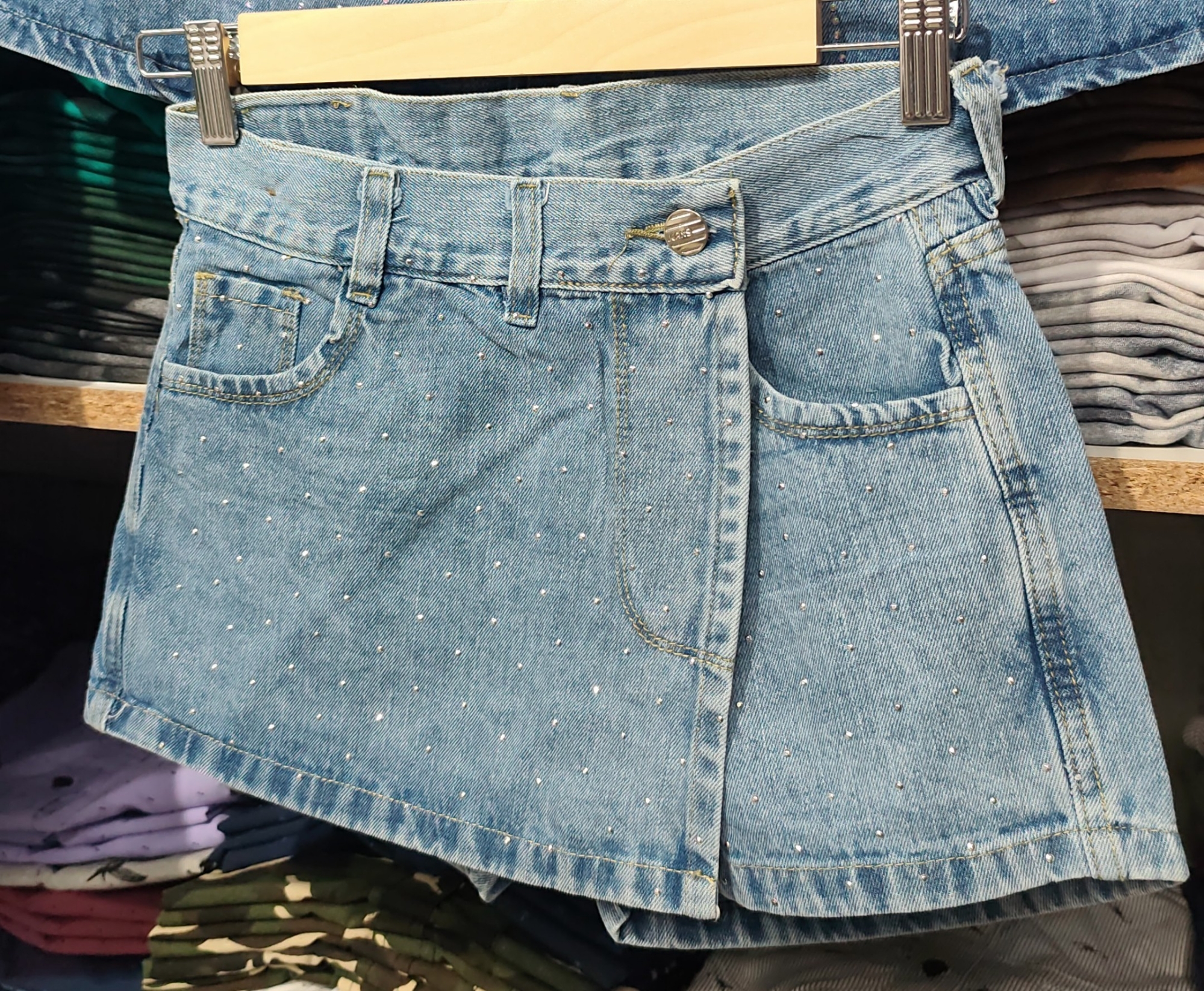 Short Pollera Nena Pareo - Imagen 2