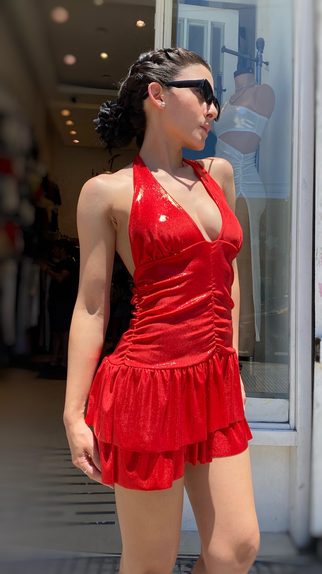 Vest. Foil Marilyn con Volado - Imagen 1