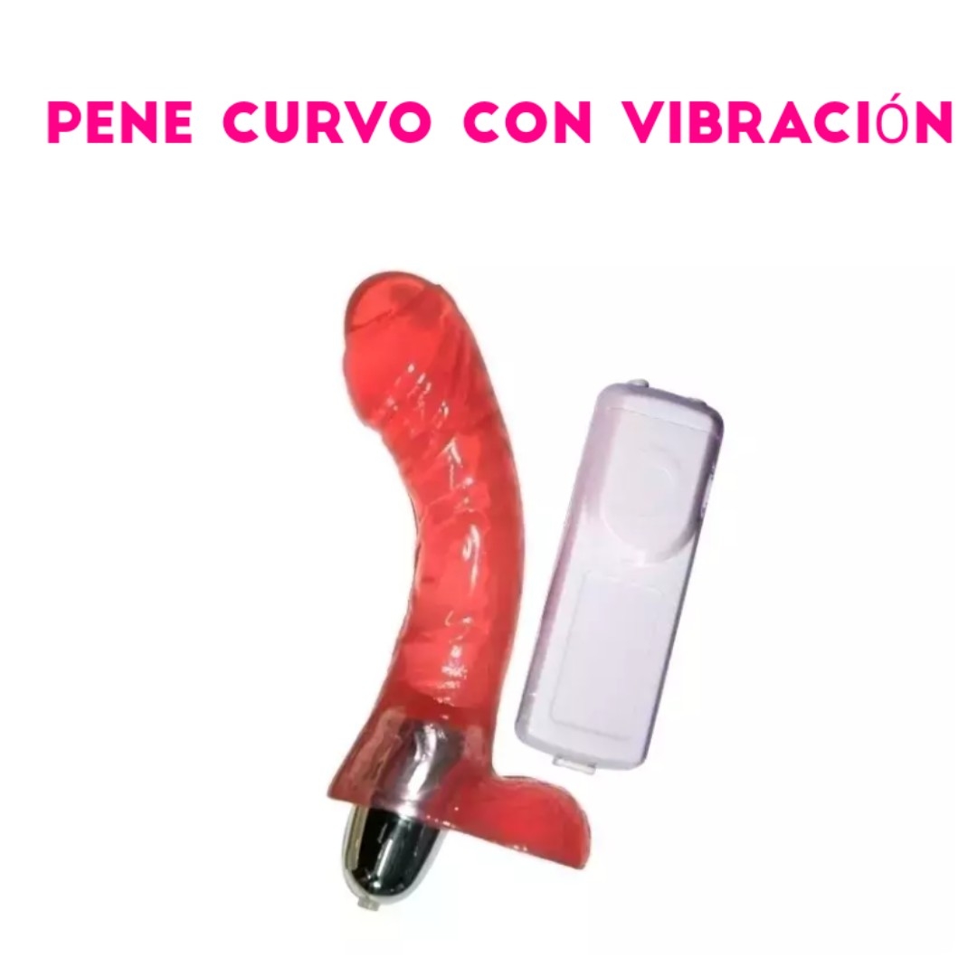 Pene Curvo Von Vibrador  Externo - Imagen 3