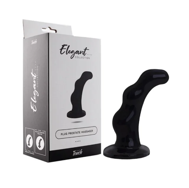 Dilatador Anal Curva Texturado  Macizo