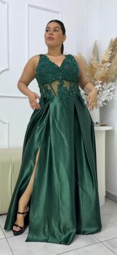 Vestido de Fiesta Importado Olivia Campana