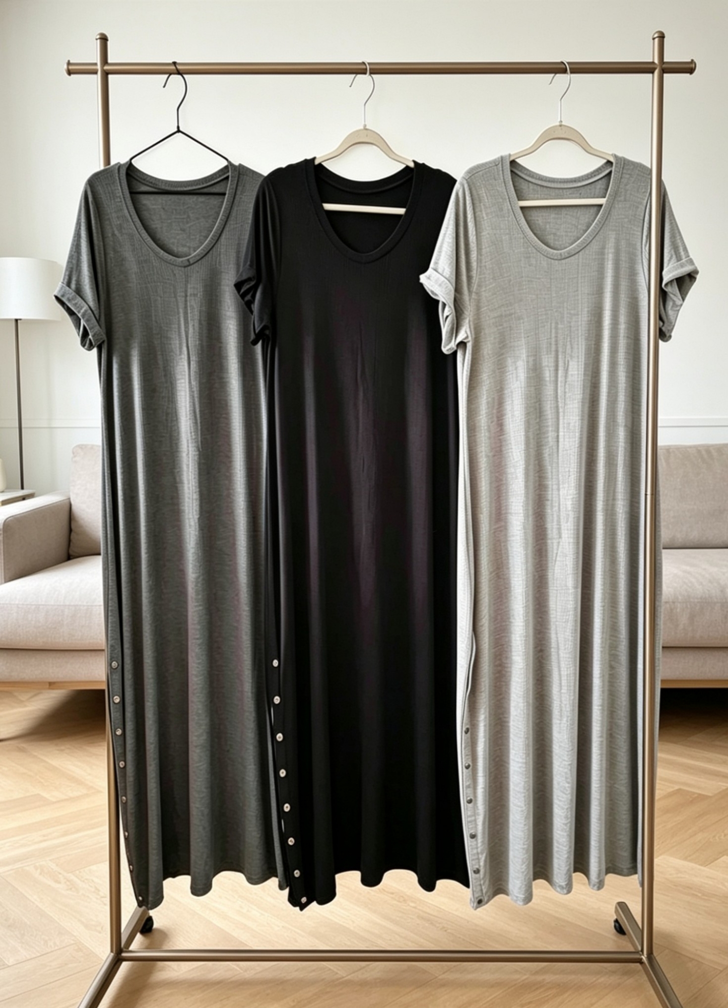 Vestido de Morley con Broches - Imagen 3
