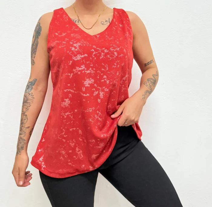 Musculosa Morley Foil