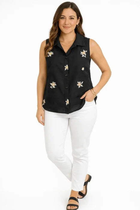 Camisa Bordado