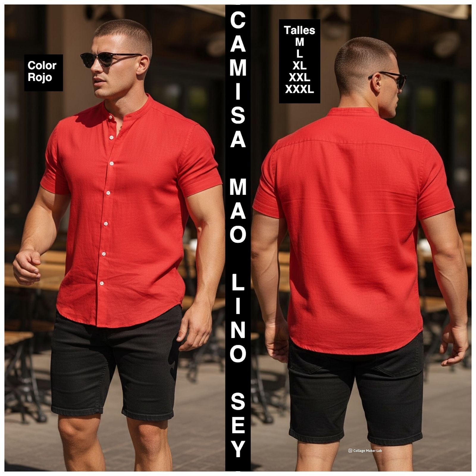 Camisa Cuello Mao de Lino Sey - Imagen 5