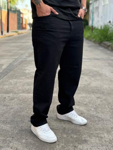 Pantalón Clásico Talle Especial Negro - Miniatura 3